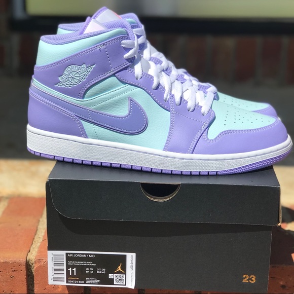 Jordan Shoes Air Jordan Mid Purple Aqua Sz 11 Poshmark Jordan Shoes Air Jordan Mid Purple Aqua Sz 11 Poshmark